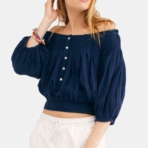 Free People Dancing Till Dawn crop
